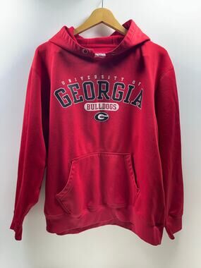 Georgia Bulldogs Hoodie Sweatshirt Sz XL American Classic Sportswear Logo NCAA